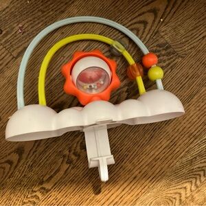 Skip Hop Activity Center Silver Lining RAINBOW Bead Rattle Replacement Part Toy